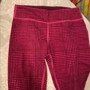 Ivivva girls purple/pink leggings size 10